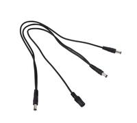 BESPORTBLE Câble Chaîne Voies à Connecteur Droit pour Alimentation Pédales Effets Guitare Isolation Anti-bruit et Résistant pour Alimentation Simultanée de Pédales
