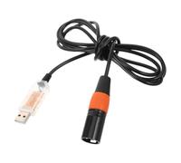 BESPORTBLE Câble de Contrôle Dmx pour Éclairage de Scène Professionnel, Plug And Play Opto-isolation, Matériau Plastique et Métal, Longueur 1,8m, pour Installations Événementielles