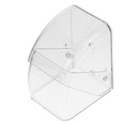 BESPORTBLE Cache de Sonnette Étanche en PC Transparent Protection Pluie et Installation Facile pour Usage Extérieur et Bureau