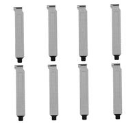 BESPORTBLE Cache de Support Pci Ventilé en Fer Peint 8 Pièces avec Vis pour Boîtier PC Gamer Bureau Protection Anti-poussière Noire