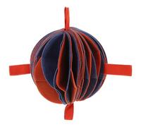 BESPORTBLE Cache-Nourriture pour Chien Balle Interactive en Polyester Balle de Fouille Colorée pour Entraînement à L'alimentation Lente et Jeu de Reniflage