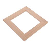 BESPORTBLE Cache-Plaque Murale Décorative en Bois de Teck Autocollante pour Interrupteur à Fente Unique 86 X 86 CM Indéformable et Finition Lisse Adaptée à la Décoration Intérieure