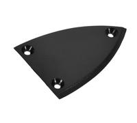BESPORTBLE Cache Truss Rod Triangle Plastique Noir pour Guitare Électrique et Basse Protection