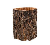 BESPORTBLE Cachette pour Reptiles Tronc d'arbre Creux Servant D'abri, Jouet d'escalade pour Bernard-l'hermite, Grotte de Repos pour Gecko Et Lézard, Décoration pour Terrarium