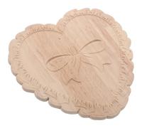 BESPORTBLE Cadre de Miroir Sculpté en Bois Massif Cadre Photo Épais en Bois Relief Européen Vintage Décoration Murale Rustique pour Salon et Chambre Style Victorien Classique