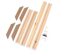 BESPORTBLE Cadre Photo en Bois Massif à Monter Soi-Même 25 X 35 CM Porte-Photos Polyvalent pour Maison et Bureau Cadre Photo Décoratif Naturel en Bois pour Exposition de Souvenirs