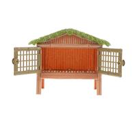 BESPORTBLE Cage à Poules Miniature pour Garçon Fille Accessoire Éducatif de Simulation de Ferme pour Créer des Coopérative Paysage Micro Design Distinctif et Attrayante