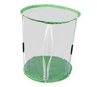 BESPORTBLE Cage Cylindrique pour Lépidoptères et Insectes Observatoire Transparent Respirant Léger Facile à Assembler et Transporter Habitat Visible pour Élevage et Observation des Chenilles