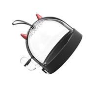 BESPORTBLE Cage De Transport pour Hamster Et Petits Animaux Case Respirante avec Design Unique De Diable pour Voyage Noir