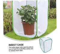 BESPORTBLE Cage Pliable pour Insectes avec Filet Insectes Portable pour Plantes Abri et Réutilisable pour et Animaux de Compagnie