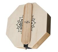 BESPORTBLE Cajon Acoustique Octogonal Portable Sons pour Voyage Instrument de Percussion Bois Adapté Aux Débutants et Musiciens Adultes