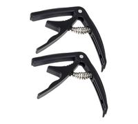 BESPORTBLE Capodastre pour Guitare Acoustique et Électrique en Métal et Abs, Pince Facile à Utiliser Action de Serrage Douce, pour Musique Folk et Country, Lot de 2 Pièces