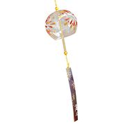 BESPORTBLE Carillon à Vent en Verre Vent Furin Cloche Romantique Cerise Vent Cloche pour Patio Jardin Maison Décorations Suspendues Ornements