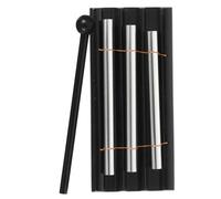 BESPORTBLE Carillon Percussion Bois Tons avec Tube Métal et Maillet Instrument Yoga Facile à Jouer Portable et pour Classes et Spectacles