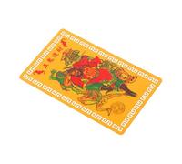 BESPORTBLE Carte Amulette Feng Shui Alliage Aluminium Magnésium Année Serpent Protection et Compacte et