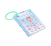 BESPORTBLE Cartes d'apprentissage du Corps Humain Garçon et Filles 36 Fiches Éducatives Papier Interactives Développement Cognitif Jeu Éducatif Préscolaire Apprentissage Ludique
