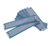 BESPORTBLE Cartes de Circuits Imprimés Double Face 10pcs en Bakélite Bleu Facile à Utiliser Design Multifonctionnel pour Expériences Électroniques en Ingénierie