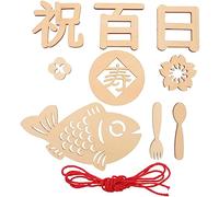 BESPORTBLE Cartes Marquantes Pour Bébé En Bois, Accessoire Photo Jalon Des Cent Jours, Étape Importante Du Bébé, Décor De Fête Prénatale, Élément Solide Et Sûr Pour -nés