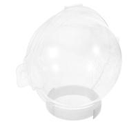 BESPORTBLE Casque de Chat Transparent Anti-mâchouillage en Abs Multifonction, Capuchon Respirant pour Chat et Chatons en Situation de Récupération