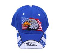 BESPORTBLE Casquette De Baseball Brodée avec Aigle Chapeau De Soleil Brodé Drapeau Américain Casquettes pour Hommes Chapeau avec Drapeau Américain Chapeau De Soleil D'Extérieur