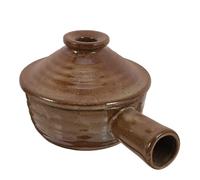 BESPORTBLE Casserole en Grès avec Couvercle Marmite Antiadhésive 15L Cuisson Micro-Ondes et Induction Poignée Ergonomique pour Soupes Riz et Plats Mijotés Utilisation Maison