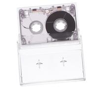 BESPORTBLE Cassette Audio Transparente Bande Audio Vierge pour Enregistreur Dinterviews Enregistrement Clair Musique DIY Messages Paroles Compatible Cassettes Vintage