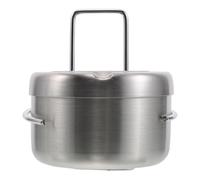 BESPORTBLE Cendrier Mural avec Couvercle en Acier Inoxydable, résistant Vent, pour Toilettes, Maison, Bureau, hôtels, Couleur Argent.