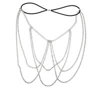 BESPORTBLE Chaîne De Jambe En Strass Pour Femme Chaîne De Cuisse Bijoux Pour Femme Chaîne De Cuisse En Strass Chaîne De Cuisse Pour Femme Bijoux De Jambe En Strass Chaîne De Cuisse En