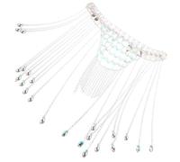 BESPORTBLE Chaîne De Taille Géométrique Multicouche Chaîne De Taille Pour Fête Sur La Plage Chaînes De Taille Pour Femmes Chaîne De Taille Pour La Plage Acrylique