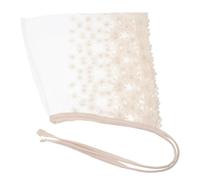 BESPORTBLE Chapeau Bébé en Dentelle pour Fille Bonnet D'été Respirant Doux Accessoire Naissance Couleur Abricot Chapeau Princesse Léger Printemps Vacances