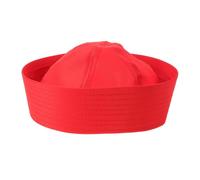 BESPORTBLE Chapeau de Capitaine Casquette de Marin Style Nautique, idéale pour Un Tour de tête de 58 cm - Accessoires de déguisement pour Yacht/Cosplay - Fournitures pour Halloween/Enterrement de