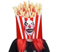 BESPORTBLE Chapeau de Fête de Frites Rouge en Feutrine Réutilisable Accessoire Déguisement Amusant pour Soirées Carnaval et Fêtes à Thème