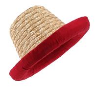 BESPORTBLE Chapeau de Jonglerie Paille Fait Main pour Acrobaties et Danse de Rue pour Divers Spectacles et Performances Plein Air