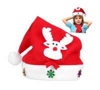 BESPORTBLE Chapeau de Lumineux pour Garçon Fille Bonnet de Père pour Fêtes Hivernales Chapeau pour et Accessoire de Fête Design Élégant et Durable