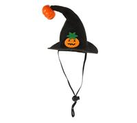 BESPORTBLE Chapeau Halloween pour Animaux avec Visage De Citrouille Accessoire Adorable pour Chats Et Chiens pour Photos De Fête Déguisements De Petits Animaux