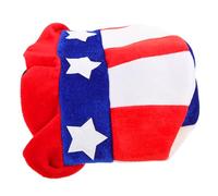 BESPORTBLE Chapeau Patriotique Independence Day avec Drapeau Américain Imprimé Accessoire de Fête Of July pour Parades et Bbq Couleur Aléatoire Couleur Aléatoire