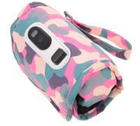 BESPORTBLE Chauffe-biberon Portable Digit 5 Vitesses Réglables Camouflage Rose, Pochette Isolante En Matériau Résistant, Alimentation Usb, Pour Bébé En Voyage, Ensemble Câble Et Boîte Colorée Simple