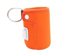BESPORTBLE Chauffe-biberon USB Chauffant Portable pour Bébé, Modulateur de Lait, Alimentation Électrique, Compatible Voyage et Voiture, sans Agents Fluorescents, Couleur Orange