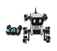 BESPORTBLE Chien Robot Intelligent Télécommandé avec Détection Gestuelle Performances Spectaculaires et Danses Interactif Éducatif Robuste pour Garçon Fille