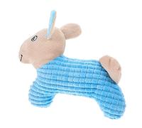 BESPORTBLE Chiot Chiens de Compagnie Animal de Compagnie couineurs grinçant Balle de Chien Dentifrice pour Chien mâcher Chewing Gum Chewing-Gum Gumball gummues chwing-Gum Coton PP Blue