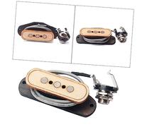 BESPORTBLE Cigar Box Guitar Pickup Bois Érable pour Guitare Cordes Micro pour Rosace et Durable Remplacement Parfait