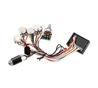 BESPORTBLE Circuit de Préampli Actif pour Basse Gu244, Circuit de Remplacement Professionnel Contrôle de Fréquence, Accessoires pour Guitare et Basse, Pièces Détachées Compactes et Faciles à