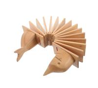 BESPORTBLE Clapette Bois Dauphin Ergonomique pour Garçon Fille Instrument de Percussion Éducatif pour Développement du Rythme et Activités Parent-garçon Fille