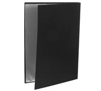 BESPORTBLE Classeur à Couverture Rigide Noire A4 en Pp Mat, Organisateur de Documents Portable avec Grosse Capacité pour Partitions de Musique à L'école Bureau