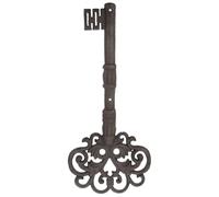 BESPORTBLE Clé en Fonte Vintage pour Décoration de Mariage et Jardin Porte-Clés Artisanal en Fer Rouillé Accessoire Rétro pour Ornement Mural Présent Original pour Intérieur