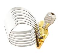 BESPORTBLE Clip Métallique Acier Inoxydable pour Saxophone Accessoire de Remplacement Pratique et Durable pour Sax Alto Ténor Installation Facile et Sécurisée