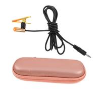 BESPORTBLE Clip Microphone Pickup pour Instruments Acoustiques avec Pince Métallique Robuste Portable et Compatible avec Erhu Violon Harmonica Adapté Aux Musiciens Studio et Scènes