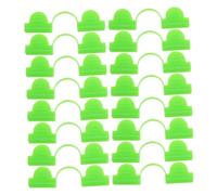 BESPORTBLE Clips De Serrage Double Tête En Plastique 7mm 50 Pièces Pour Film Thermique Jardin Fixation Coupe-vent Protection Film Serrage Polyvalent