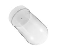 BESPORTBLE Cloche de Présentation Transparente pour Boule à Neige Dôme en Plastique Anti-Chute et Anti-Poussière Protection Décorative pour Fleurs Éternelles Décoration de Noël