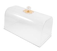 BESPORTBLE Cloche Dome Transparent Rectangulaire pour Gâteau Couvercle Alimentaire Réutilisable Antipoussière Protection pour Gâteaux et Pâtisseries Usage Polyvalent pour Fêtes et